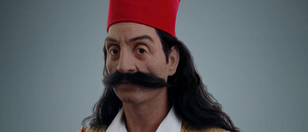 Γεώργιος Καραϊσκάκης - κέρινο ομοίωμα