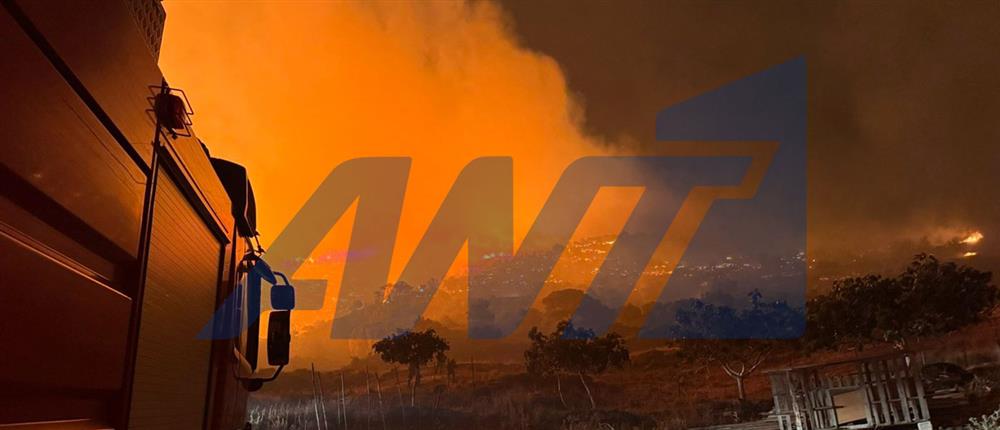 Φωτιά στην Κερατέα