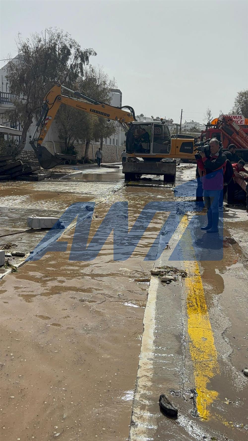 Πάρος - Πλημμύρα - Κακοκαιρία