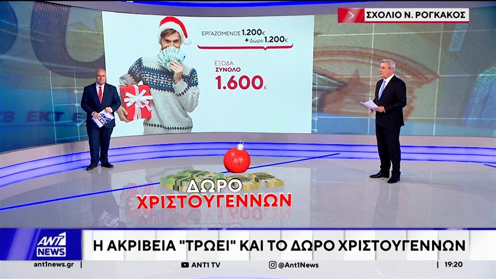Η ακρίβεια "τρώει" και το δώρο Χριστουγέννων