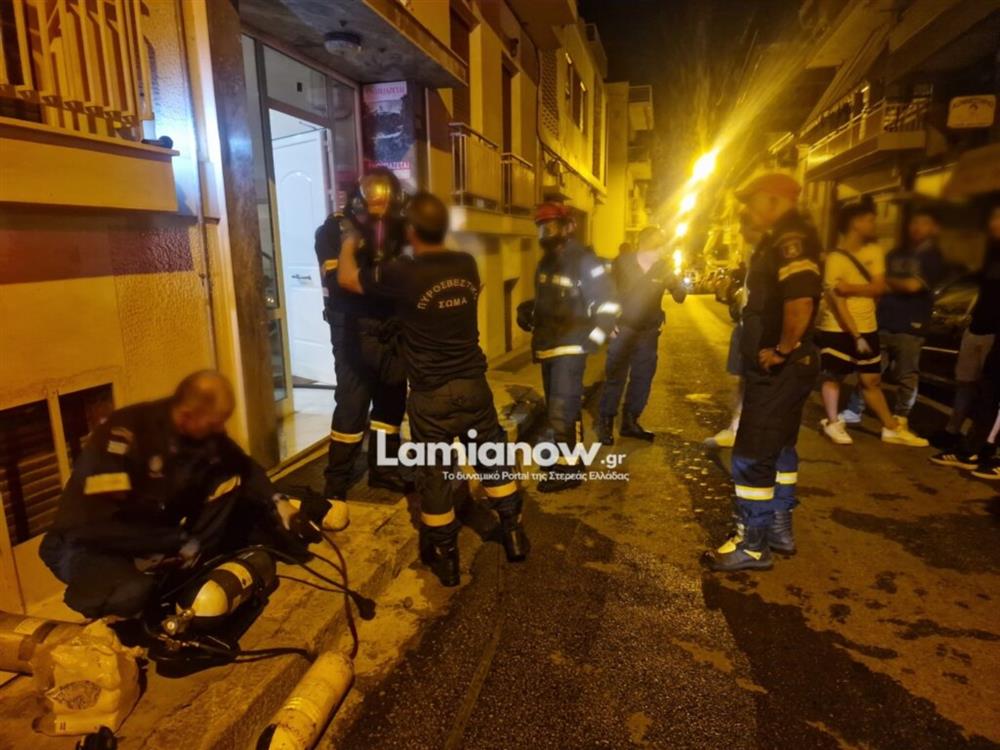 Λαμία - φωτιά