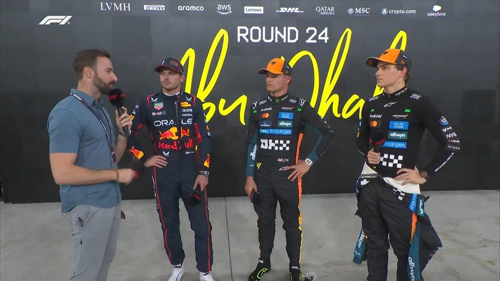 Οι δηλώσεις των Verstappen, Norris και Piastri