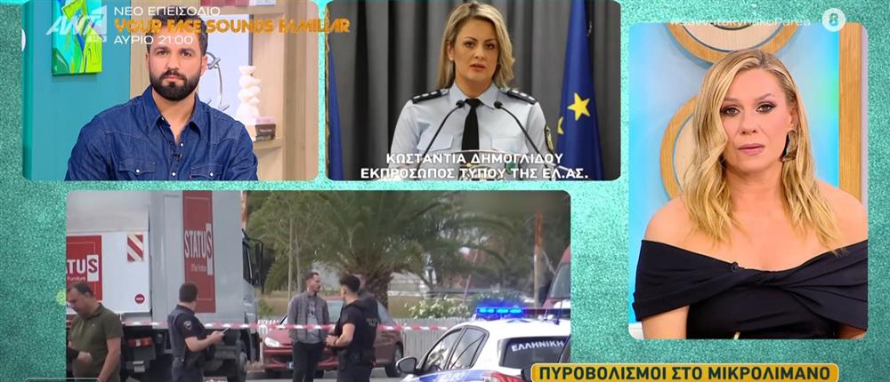 Δημογλίδου στο "Σαββατοκύριακο Παρέα": Ο συλληφθείς στο Μικρολίμανο είναι πρόσωπο γνώριμο στις Αρχές