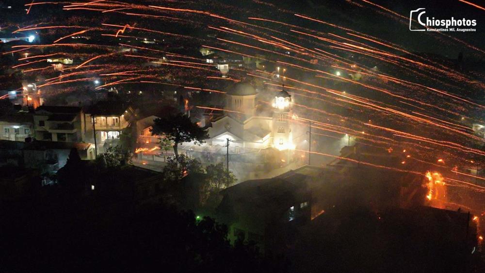 Βροντάδο - Χίος - Ρουκετοπόλεμος - Πάσχα