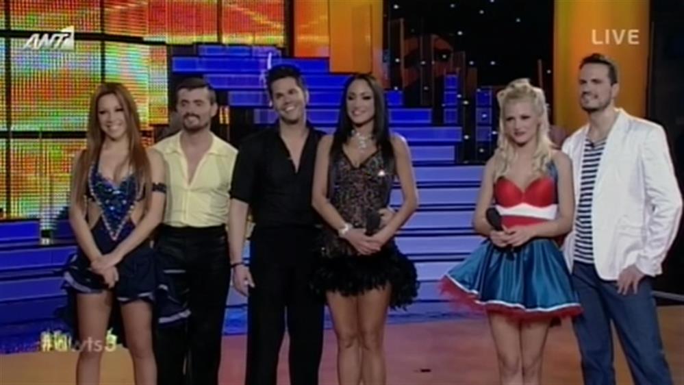 Οι Γ.Τσαλίκης, Λ.Νάργες και Μ.Πιερίδη στον τελικό του DWTS 3