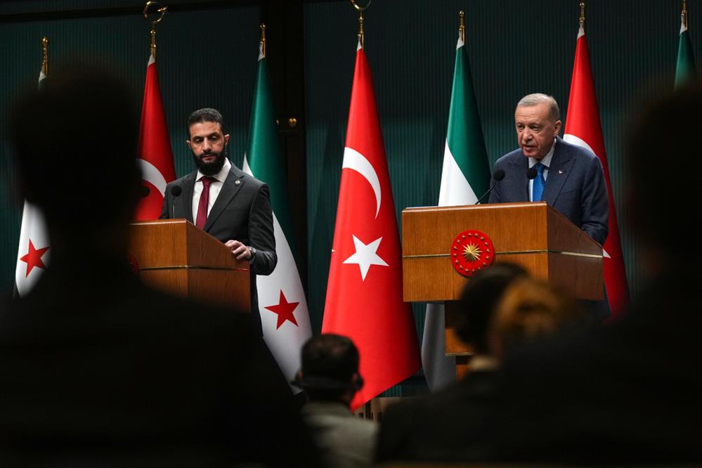 Ερντογάν - Αλ Σάρα - Τουρκία - Συρία