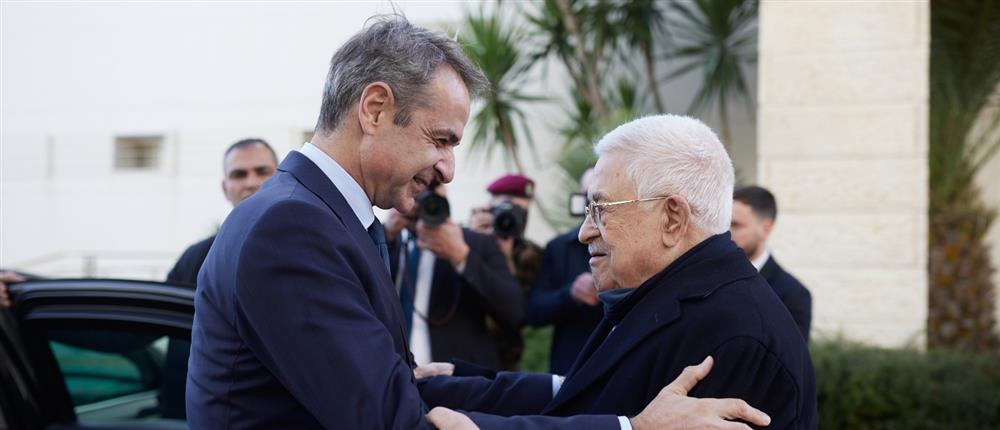 Μητσοτάκης σε Αμπάς: Σταθερή στήριξη της Ελλάδας στην Παλαιστινιακή Αρχή και λύση δύο κρατών
