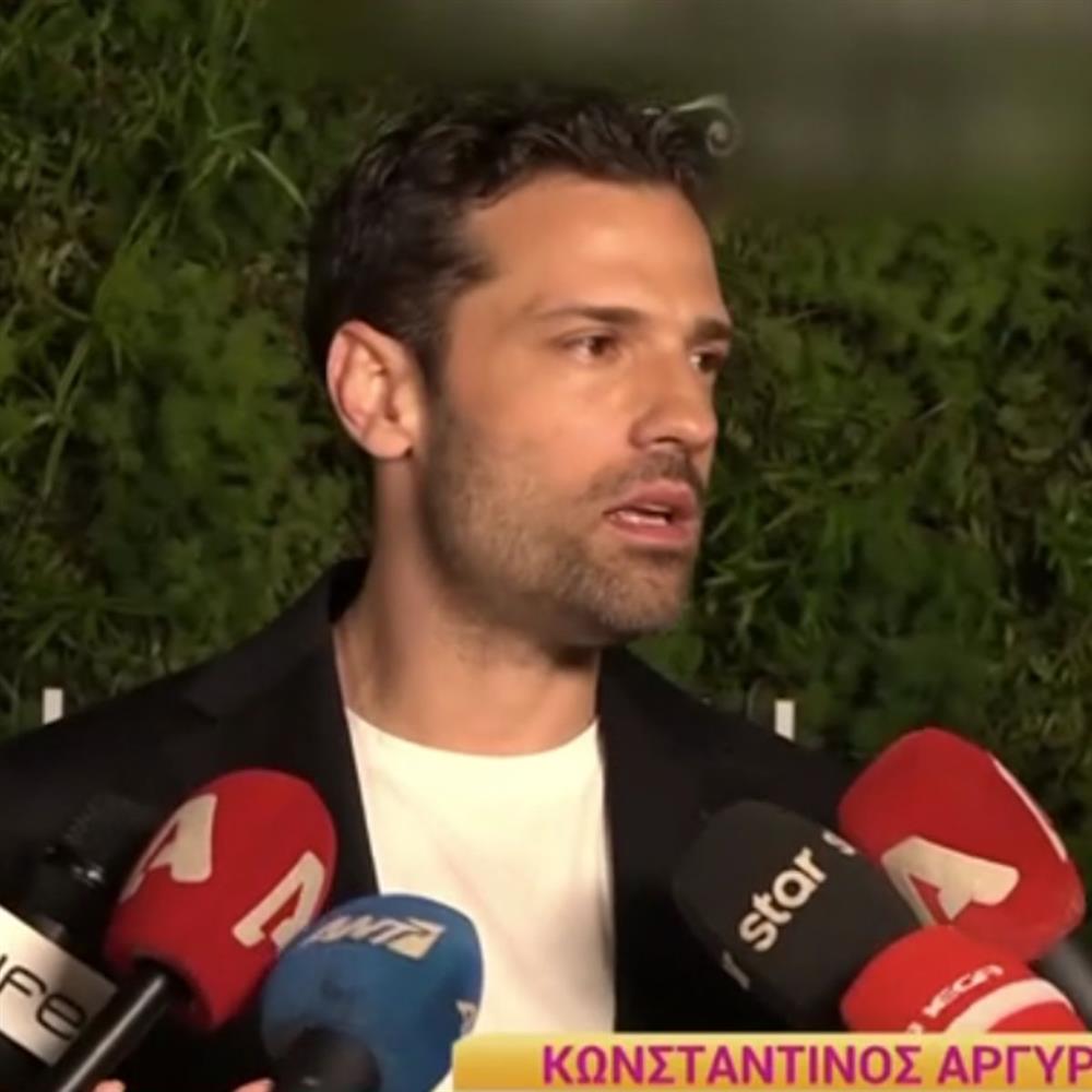 Ο Κωνσταντίνος Αργυρός για τις δηλώσεις του Γιώργου Νταλάρα: "Δεν έχω δει τίποτα"
