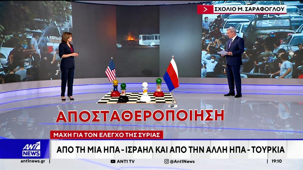 Σαράφογλου: Μάχη για τον έλεγχο της Συρίας