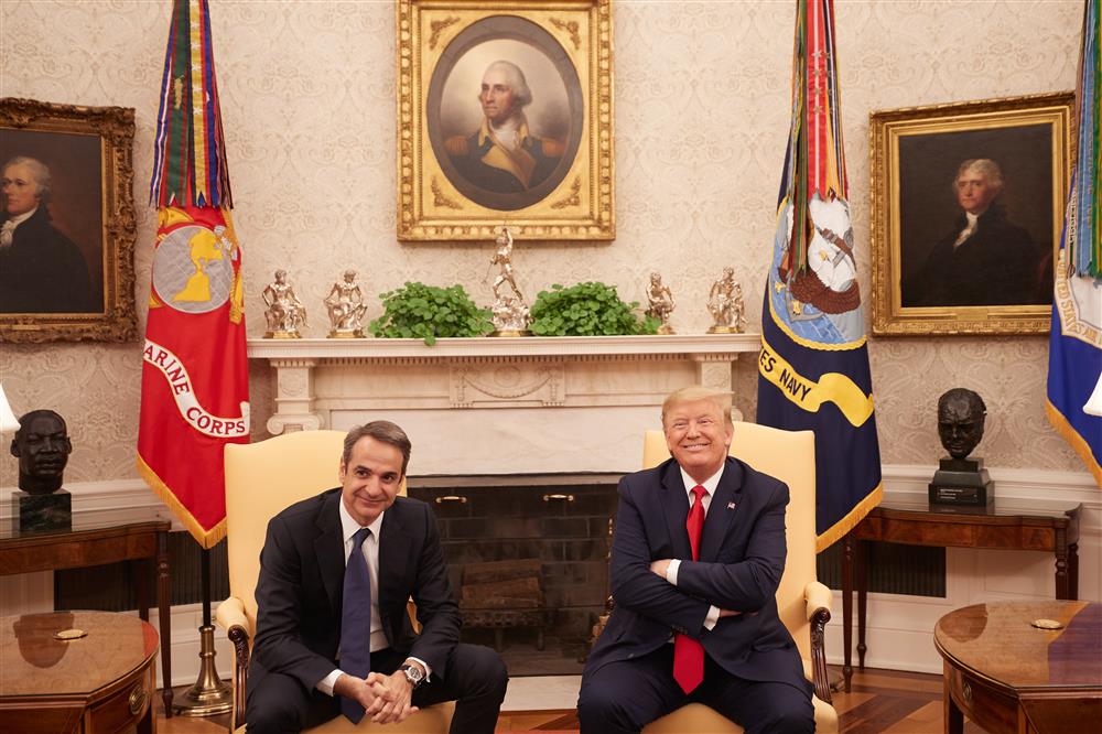 Μητσοτάκης - Τραμπ