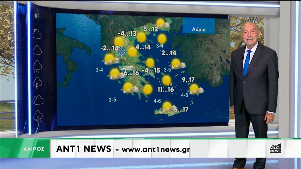 Δελτίο καιρού στις 13:15 – 13-01-2026