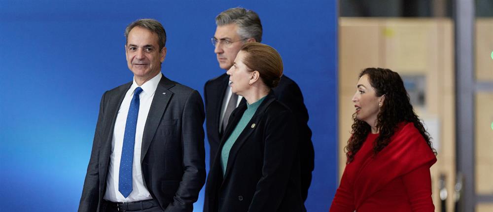 Μητσοτάκης από Βρυξέλλες: Η καρδιά της Ελλάδας χτυπά στη Λοριάν όπου θα υψωθεί η ελληνική σημαία στη φρεγάτα "Κίμων"