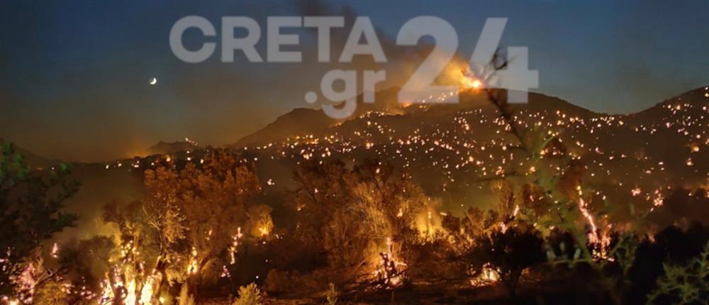 φωτιά στο Ρέθυμνο