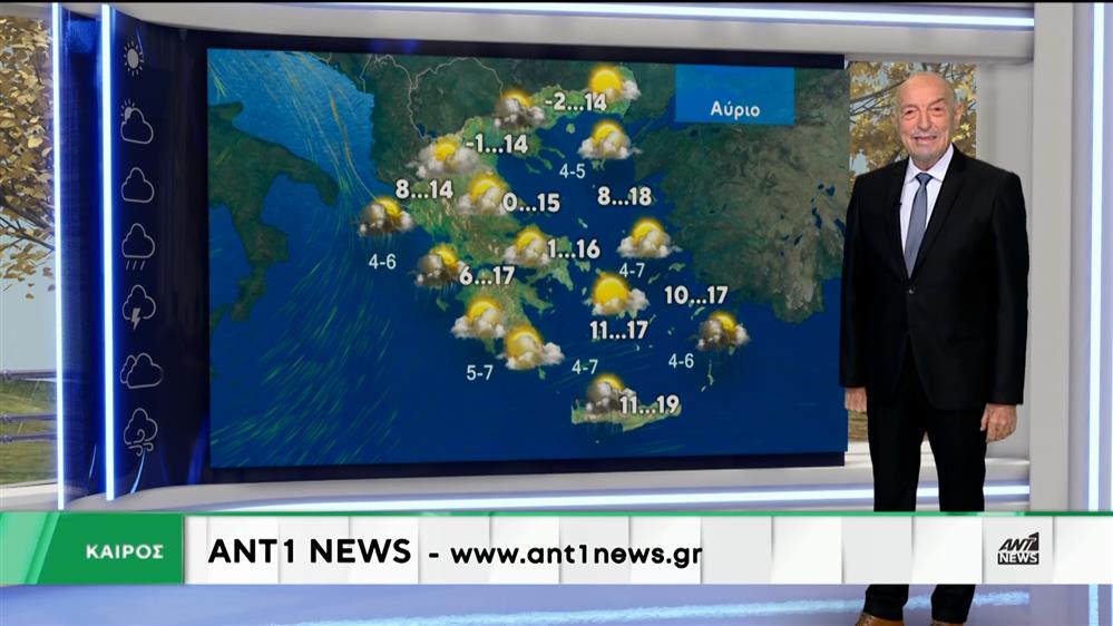 Δελτίο καιρού στις 13:15 – 27-01-2026