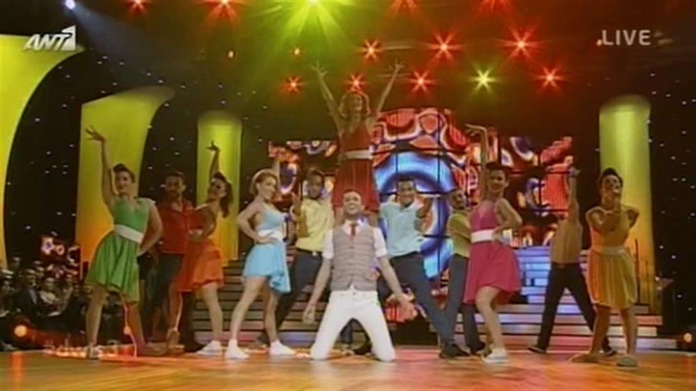 Ο Αργύρης Αγγέλου σε ένα special act στο DWTS 3