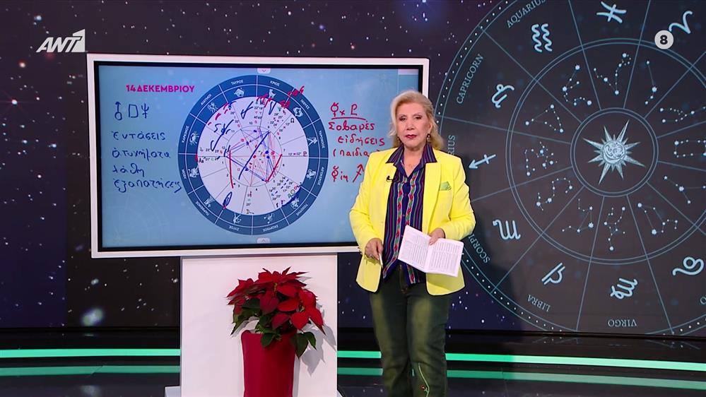 Αστρολογία με την υπογραφή της Λίτσας Πατέρα| Παρθένος (14/12/2025)