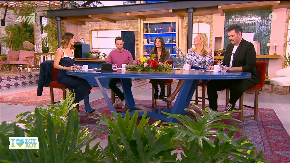 Οι Τριαντάφυλλος, Στ. Σχίζας, Τρ. Ανανία, Μ. Καρλάκη, Γ. Καπετάνιος και Μπ. Αντωνοπούλου στο I Love Σου Κου – 03/03/2024