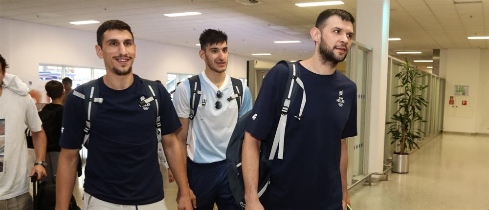 Εθνική Ελλάδος μπάσκετ- άφιξη - Ελευθέριος Βενιζέλος Εθνική Ελλάδος μπάσκετ- άφιξη - Ελευθέριος Βενιζέλος