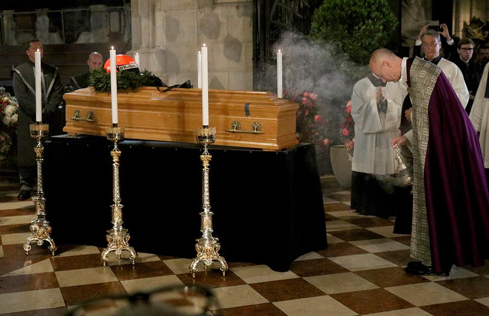 Νίκι Λάουντα  - κηδεία