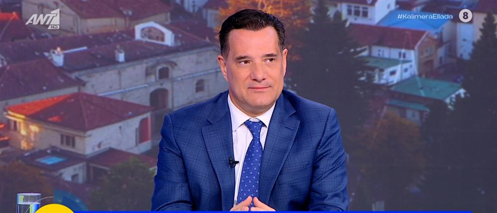 Γεωργιάδης στον ΑΝΤ1: Η ΝΔ δεν έχει δελφίνους