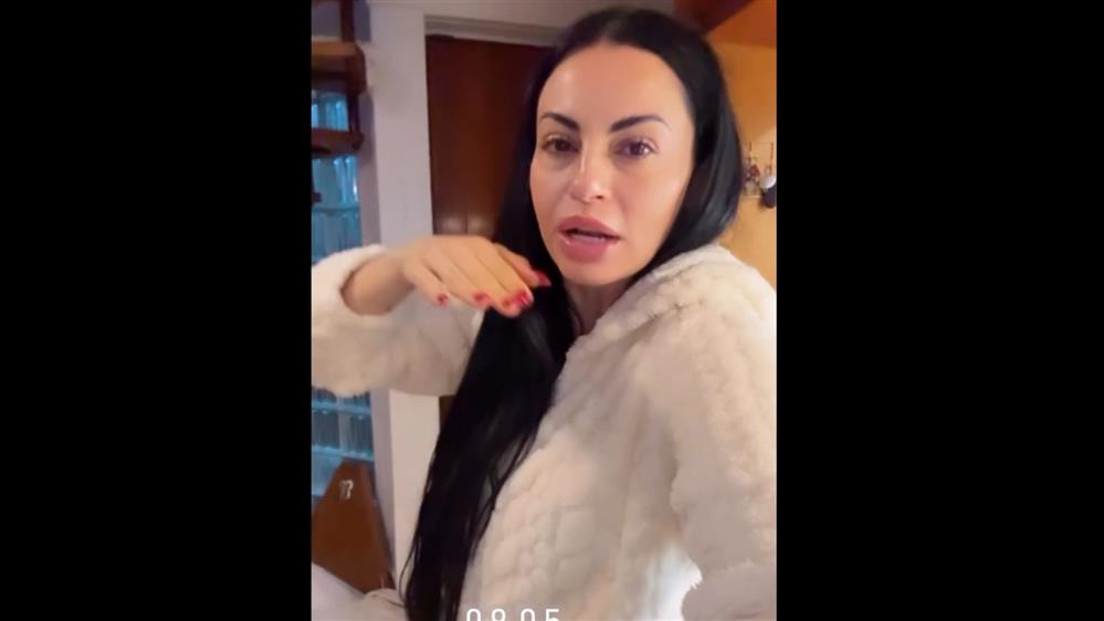 Δήμητρα Αλεξανδράκη: Γέμισε νερά το σπίτι της λόγω της κακοκαιρίας