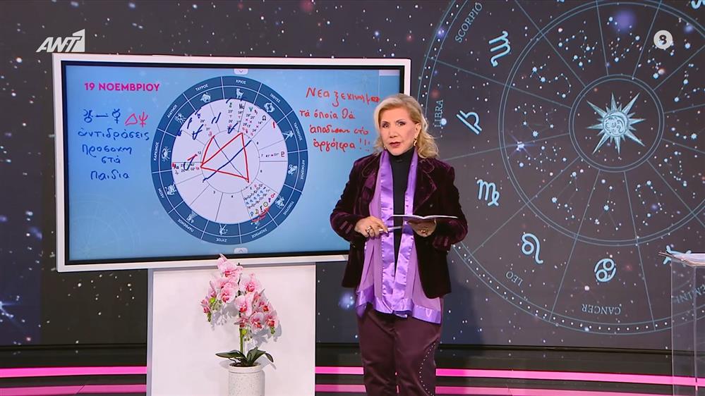 Αστρολογία με την υπογραφή της Λίτσας Πατέρα| Λέων (19/11/2025)

