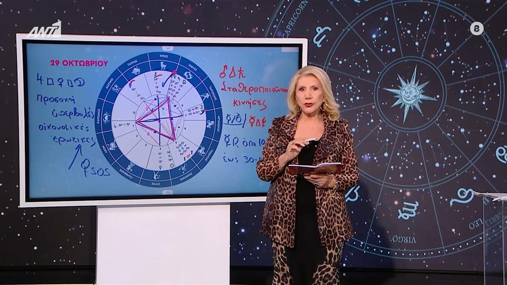 Αστρολογία με την υπογραφή της Λίτσας Πατέρα| Ταύρος (29/10/2025)