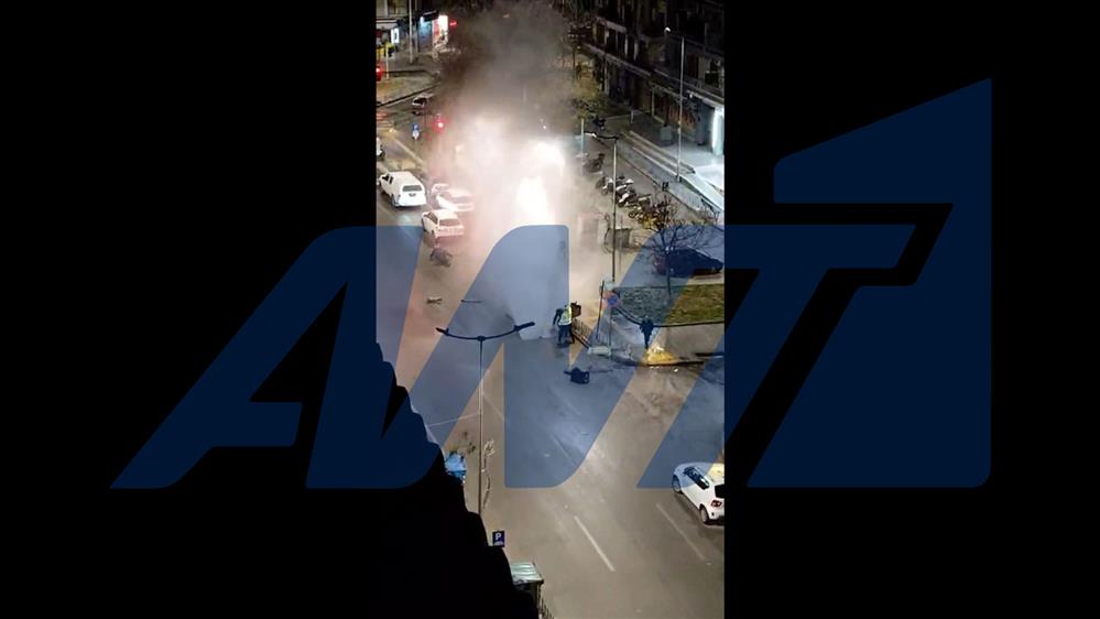Θεσσαλονίκη: Έσκασε αγωγός νερού και τραυμάτισε τέσσερις εργάτες της ΕΥΑΘ