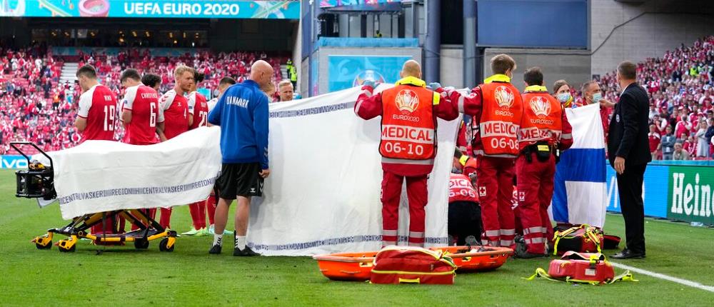 EURO 2020 - ΔΑΝΙΑ - ΦΙΝΛΑΝΔΙΑ - ΚΡΙΣΤΙΑΝ ΕΡΙΚΣΕΝ