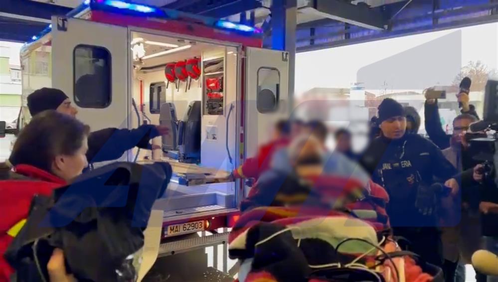 Τροχαίο στη Ρουμανία - Μεταφέρεται ο πρώτος τραυματίας στην Ελλάδα