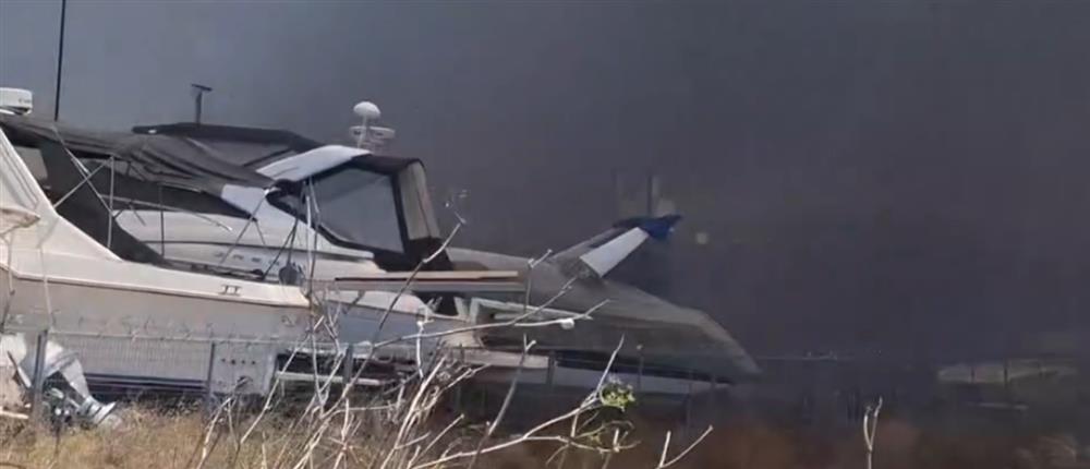 Φωτιά στην Βάρης - Κορωπίου