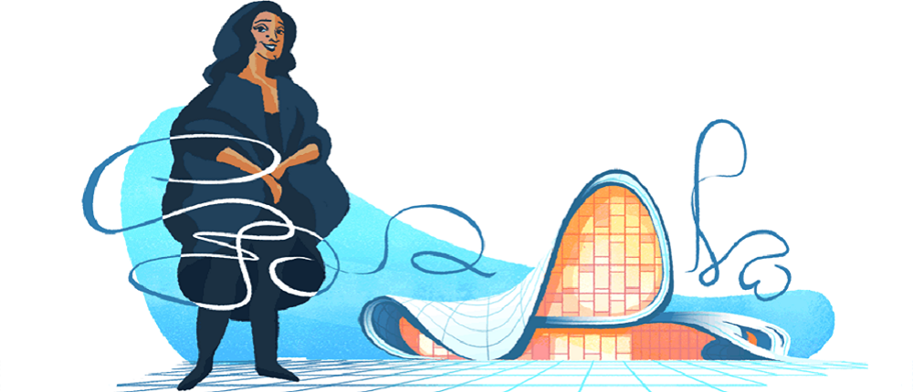 Google - Doodle - Ζάχα Χαντίντ
