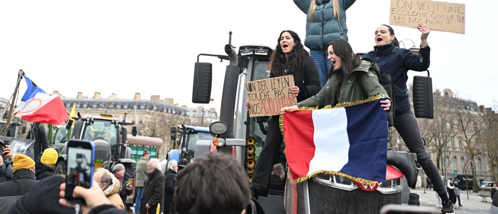Γαλλία - Παρίσι - αγρότες Γαλλία - Παρίσι - αγρότες