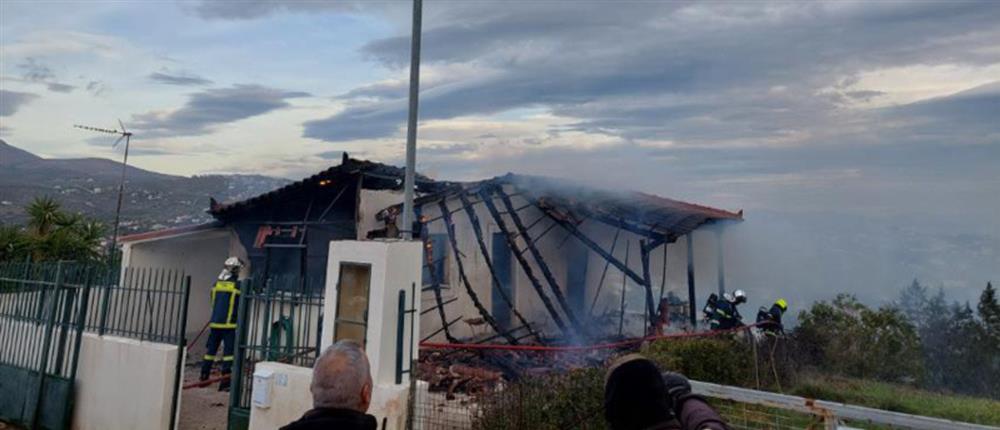 πυρκαγιά στη Ραφήνα πυρκαγιά στη Ραφήνα