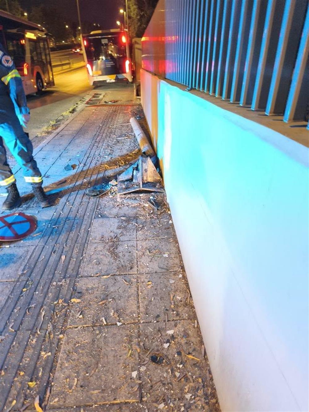 λεωφορείο τροχαίο Λεωφ Βουλιαγμένης