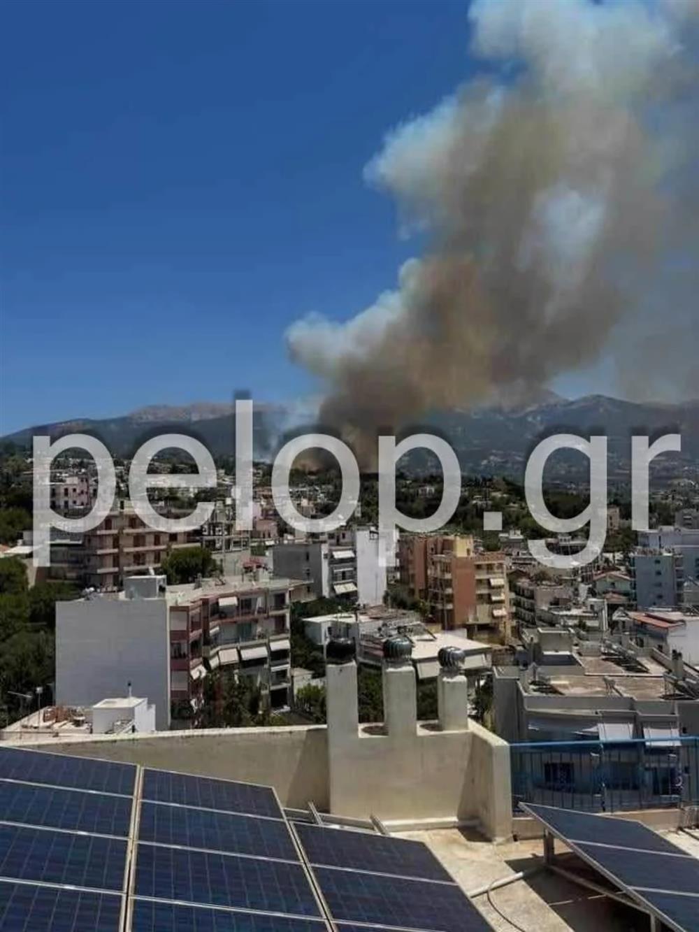 Φωτιά - γηροκομείο - Πάτρα