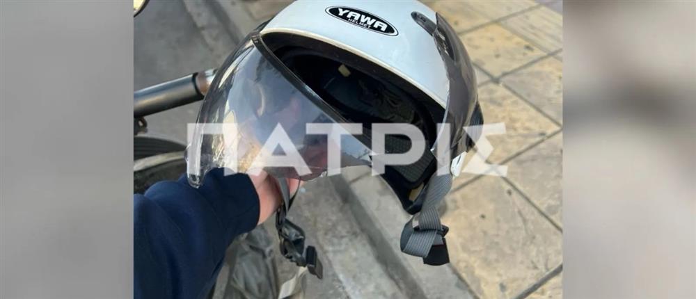 Κρήτη: Ταμπέλα έπεσε πάνω στο κεφάλι γυναίκας που επέβαινε σε μηχανή