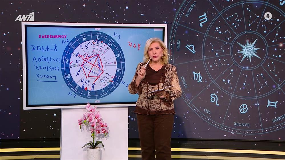 Αστρολογία με την υπογραφή της Λίτσας Πατέρα| Σκορπιός (05/12/2025)

