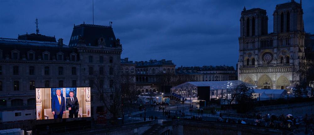 Παναγία των Παρισίων: Η λαμπερή τελετή και το έντονο διπλωματικό ενδιαφέρον (βίντεο)