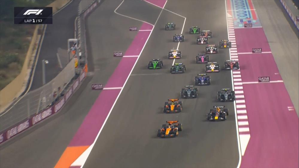 Η εντυπωσιακή εκκίνηση του Grand Prix Qatar