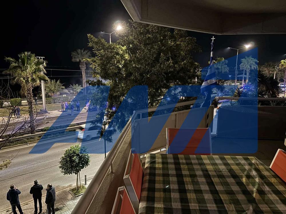 Τροχαίο ατύχημα στην λεωφόρο Ποσειδώνος