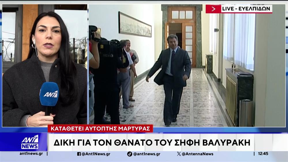 Δίκη για τον θάνατο του Σήφη Βαλυράκη - Καταθέτη αυτόπτης μάρτυρας

