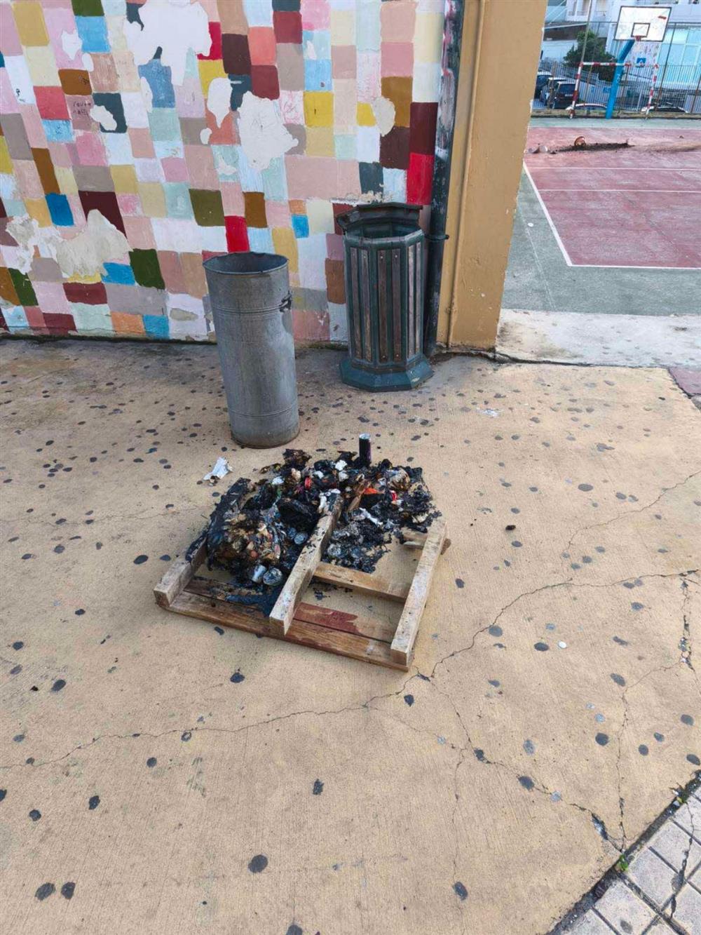 βανδαλισμοί - σχολείο βανδαλισμοί - σχολείο