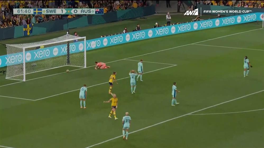 Σουηδία - Αυστραλία | 2-0, η Ασλάνι ολοκληρώνει ιδανικά μια εξαιρετική αντεπίθεση