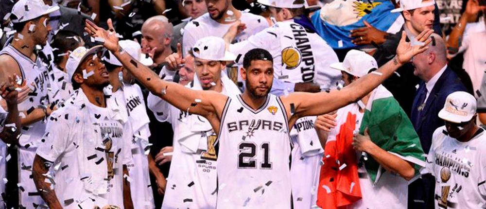 Σαν Αντόνιο Σπερς - ΝΒΑ - πανηγυρισμοί