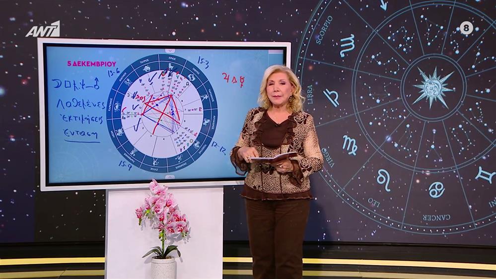 Αστρολογία με την υπογραφή της Λίτσας Πατέρα| Λέων (05/12/2025)

