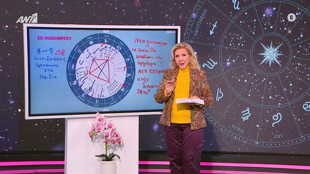 Αστρολογία με την υπογραφή της Λίτσας Πατέρα| Τοξότης (20/11/2025)