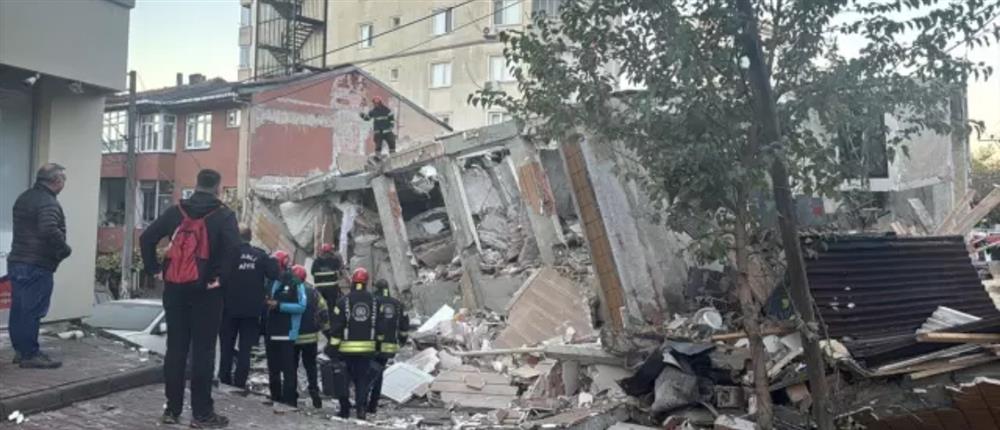 Τουρκία - Κατάρρευση πολυκατοικίας