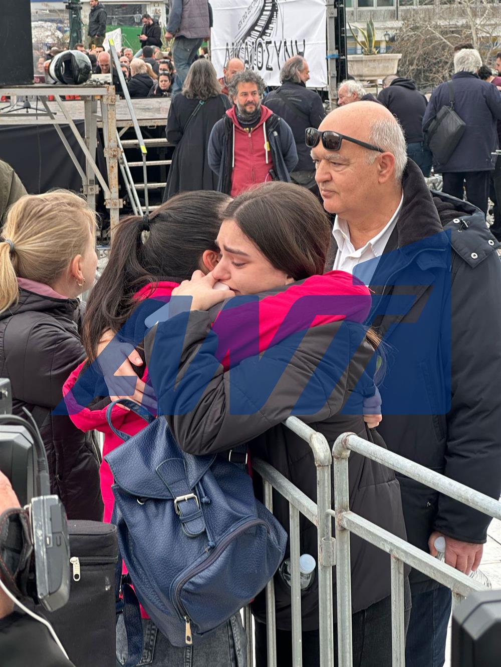 Συνταγμα - Τέμπη - Συγκέντρωση