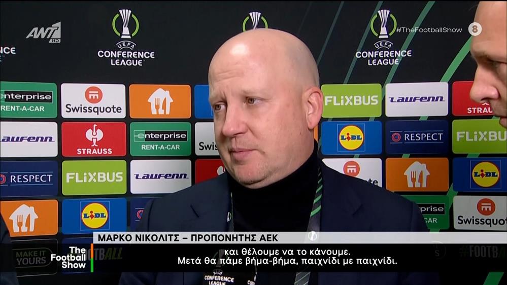 Οι δηλώσεις του Μάρκο Νίκολιτς στον ANT1
